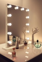 High Gloss White Mirror