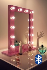 Audio Pink Hollywood Mirror