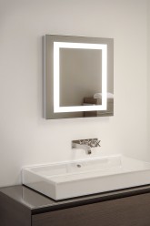 Square Shaver LED Mirror