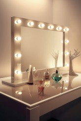High Gloss White Mirror